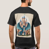 ドラゴン保ズ：魅惑の城 Tシャツ (裏面)