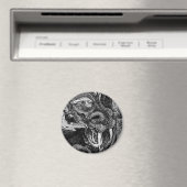ドラゴン冷蔵庫用マグネットラウンド マグネット (インサイチュ (食洗機))