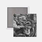 ドラゴン冷蔵庫用マグネット マグネット (正面/裏面)