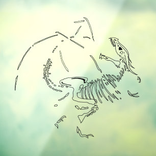 ドラゴン化石 ウィンドウサイン