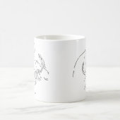 ドラゴン化石 コーヒーマグカップ (中央)
