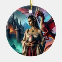 ドラゴン卵を持つ小妖精や小人