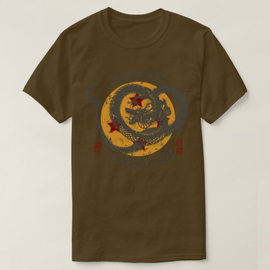ドラゴン召喚 Tシャツ (デザイン正面)