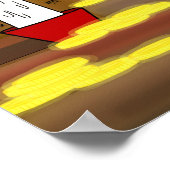 ドラゴン図書館 ポスター (角)