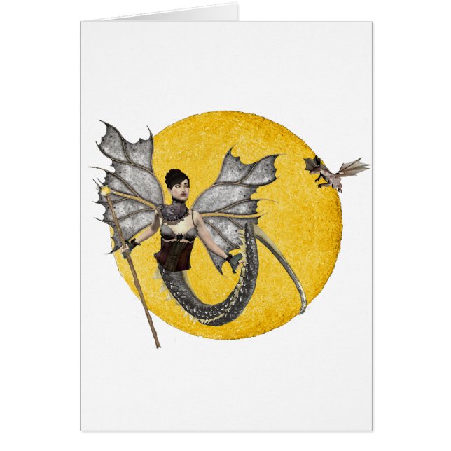 ドラゴン女神カード (正面)