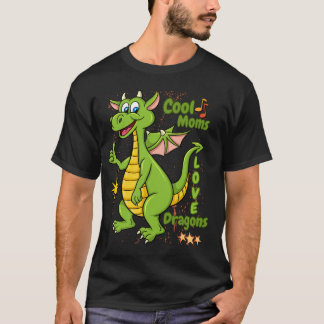 ドラゴン好きなクールなママたちへ - 面白いドラゴンママのギフト Tシャツ