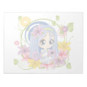 ドラゴン妖精 ノートパッド (正面)