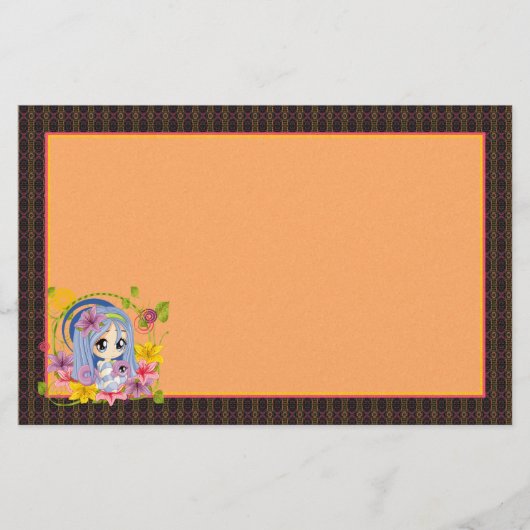 ドラゴン妖精 便箋 (正面)