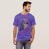 ドラゴン威厳のあるアート – 伝説を解き放つ Tシャツ (正面フル)