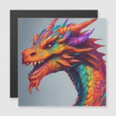 ドラゴン威厳のあるポートレート (正面/裏面)