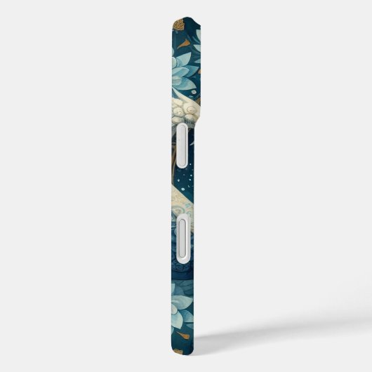 ドラゴン威厳のあるマンダラフローラ Case-Mate iPhoneケース (裏面 / 右)