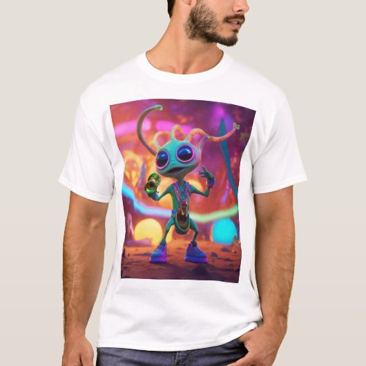 ドラゴン威厳のある呼吸火災Tシャツデザイン。 Tシャツ (正面)