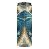 ドラゴン威厳のある、ファンタジーアート、神話の生き物 タンブラー (裏面)