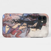 ドラゴン娘ゴシックファンタジーアートiPhone 5 カバー (裏面(横))