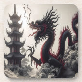 ドラゴン寺院コースター コースター (正面)