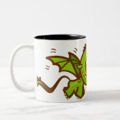 ドラゴン少し! ツートーンマグカップ (左)