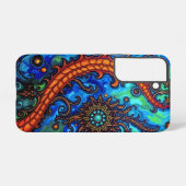 ドラゴン彗星：天炎 SAMSUNG GALAXYケース (裏面横)