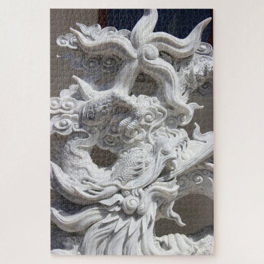 ドラゴン彫刻パズル ジグソーパズル (縦)