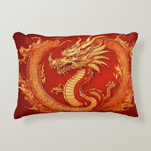「ドラゴン心地よい:ドラガンPで夢を解き放つ アクセントクッション (正面)