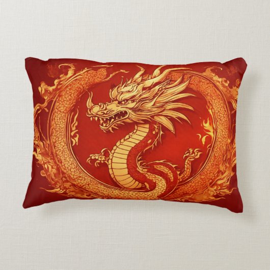 「ドラゴン心地よい：ドラガンPで夢を解き放つ アクセントクッション (裏面)