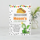 ドラゴン愛タコスのパーティの招待状 招待状 (スタンド正面)