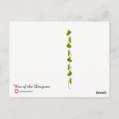 ドラゴン戦争 ポストカード (裏面)