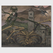 ドラゴン戦争 ラッピングペーパー (フラット)