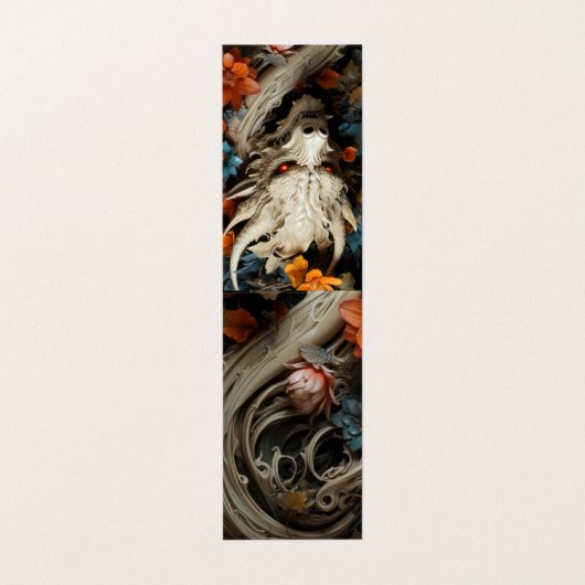 ドラゴン折りブックマーク 名刺 (外部フラット)