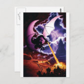 ドラゴン攻撃はがき ポストカード (正面/裏面)