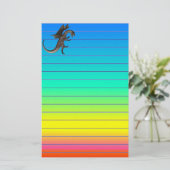 ドラゴン文房具 便箋 (スタンド正面)