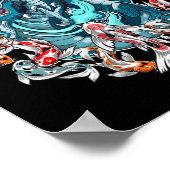 ドラゴン日本のアニメジャパンTATTOOアニメ恋人カット ポスター (角)