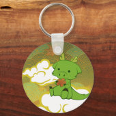 ドラゴン日本のキーチェーン キーホルダー (正面)