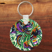 ドラゴン日本のタトゥー キーホルダー (正面)