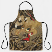 ドラゴン日本のデザイン エプロン (正面)