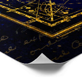 ドラゴン星座ポスター ポスター (角)