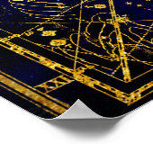 ドラゴン星座 ポスター (角)