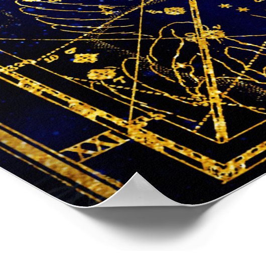 ドラゴン星座 ポスター (角)