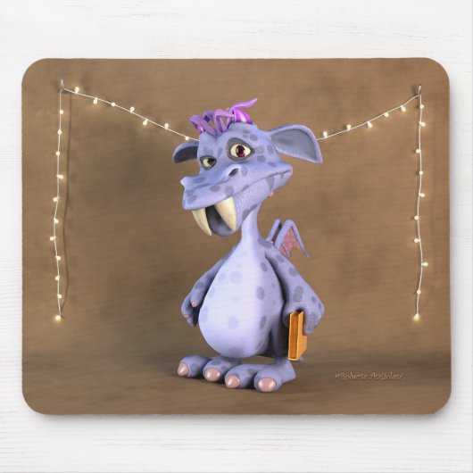 ドラゴン普通 マウスパッド (正面)
