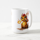 ドラゴン最高! コーヒーマグカップ (正面右)
