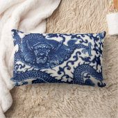 "ドラゴン枕" ランバークッション (ブランケット)