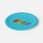 ドラゴン漫画 ペーパープレート (アングル)