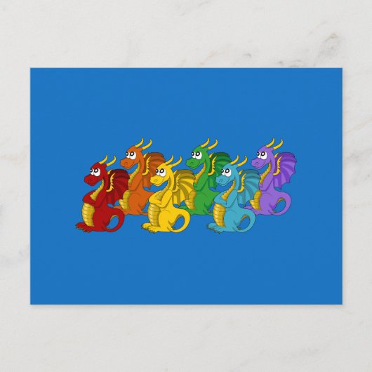 ドラゴン漫画 ポストカード (正面)