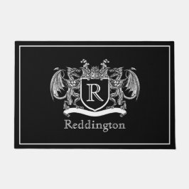 ドラゴン王室のクレスト ドアマット