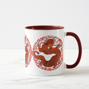 ドラゴン王Red Mug マグカップ