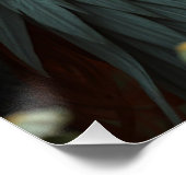 ドラゴン白熱［赤熱］光を放つフェアリー・アート ポスター (コーナー)