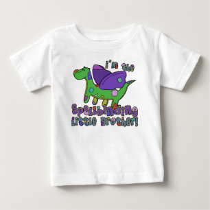 ドラゴン私が弟ティーシャツ ベビーTシャツ