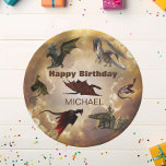 ドラゴン種おもしろいファンタジーパーソナライズされた誕生日 ペーパープレート<br><div class="desc">このデザインはパーソナライズされた、写真や文字を変更して提供される領域にあってもよい。またカスタマイズは、このテンプレートをカスタマイズしクリックて、を選択してさらに背景の色を削除または変更したり、文字を追加したり、文字の色またはスタイルを変更したり、文字のみのデザインの画像を削除したりすることで可能です。このもし商品はデザインを別の商品に移すオプションがあり、必要に応じてデザインを調整しもして下さい。colorflowcreations@gmail.comで連絡は、このデザインを別の製品で使用するもしか、サポートが必要な場合は、ページの上部にあるチャットオプションを使用する。www.facebook.com/colorflowcreations、www.instagram.com/colorflowcreations、www.twitter.com/colorflowart、後を追およびwww.pinterest.com/colorflowcreationsで自分のデザインや自分の情報を見る。</div>