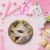 ドラゴン種おもしろいファンタジー ペーパープレート (パーティー)