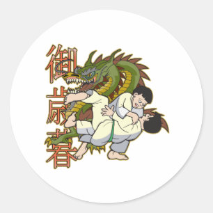 ドラゴン空手ファイター ラウンドシール