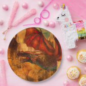 ドラゴン紙プレート ペーパープレート (パーティー)